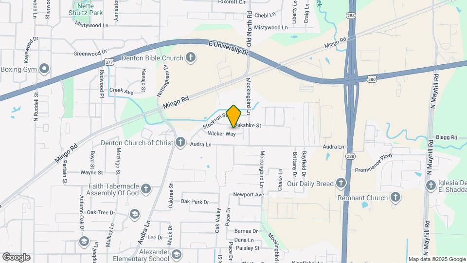 2933 Wicker Way Map and Location Details