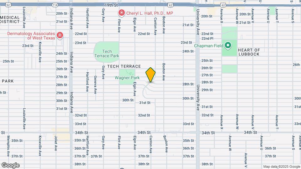 2717 28th St Map and Location Details