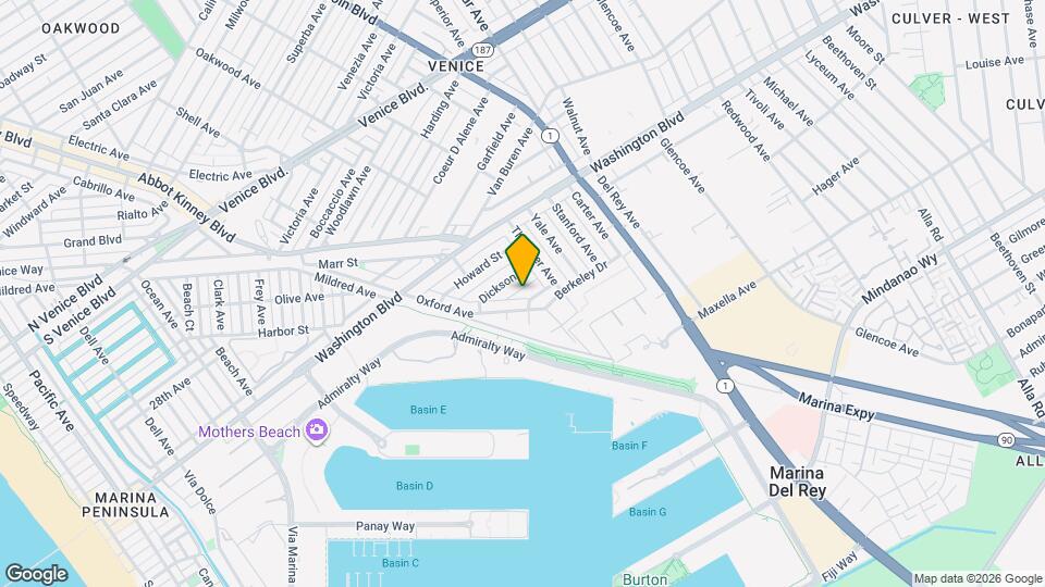 907 Burrell St Map and Location Details