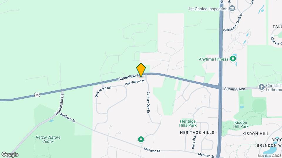 3606 Oak Valley Ln Map and Location Details