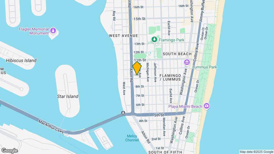 1125 9th St Map and Location Details