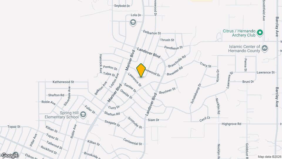 6322 Grapewood Rd Map and Location Details