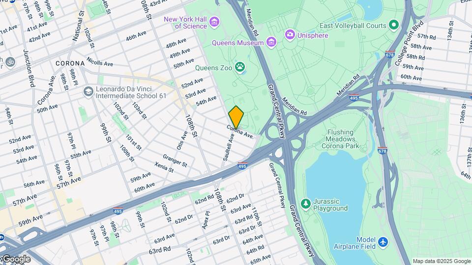 110-36 Saultell Ave Mapa y Detalles de la Ubicación