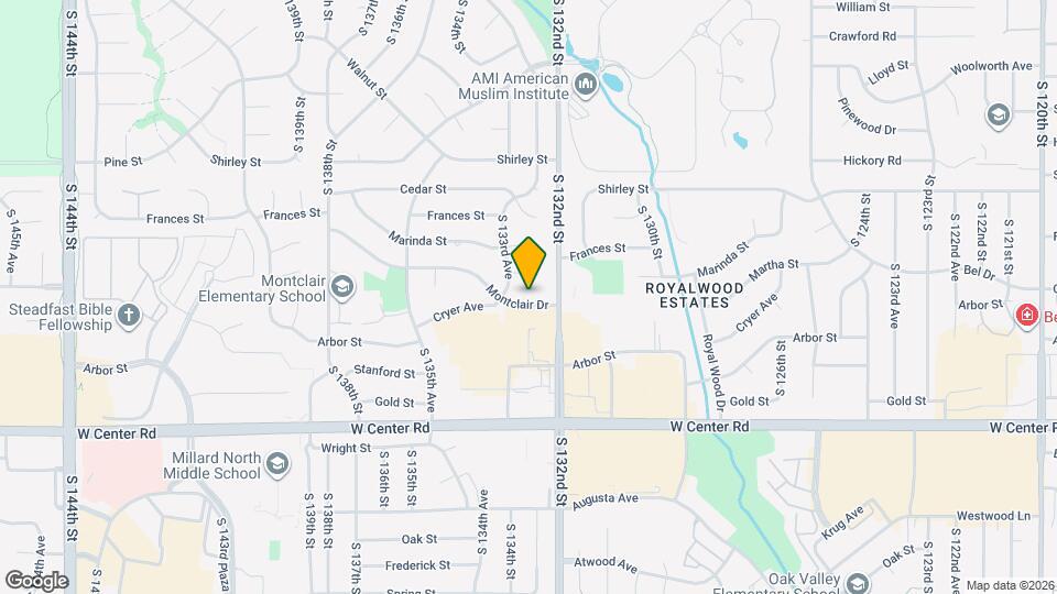 13228 Montclair Dr Map and Location Details