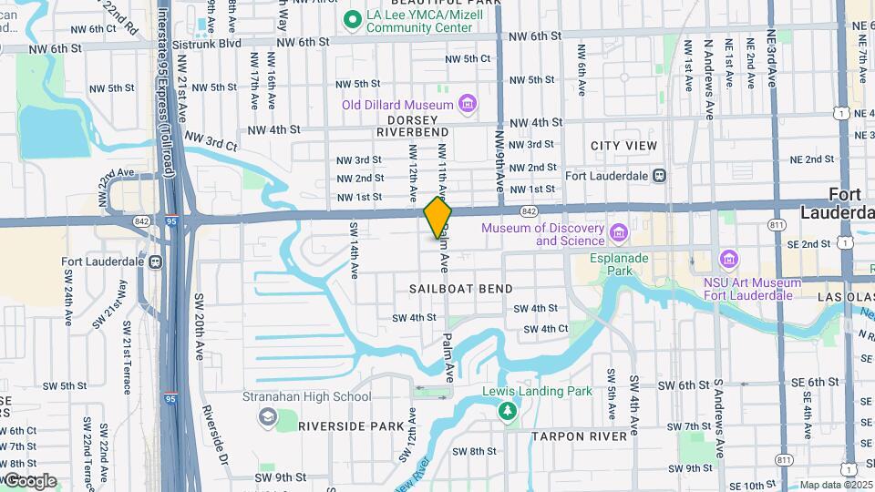 109-111 Palm Ave Mapa y Detalles de la Ubicación