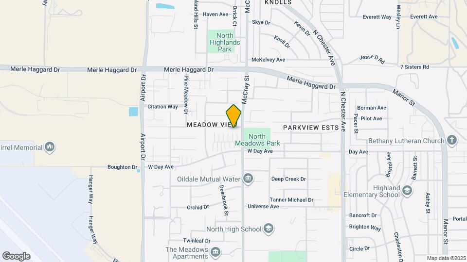525 Sunset Meadow Ln Map and Location Details