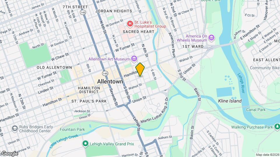 450-452 W Maple St Map and Location Details