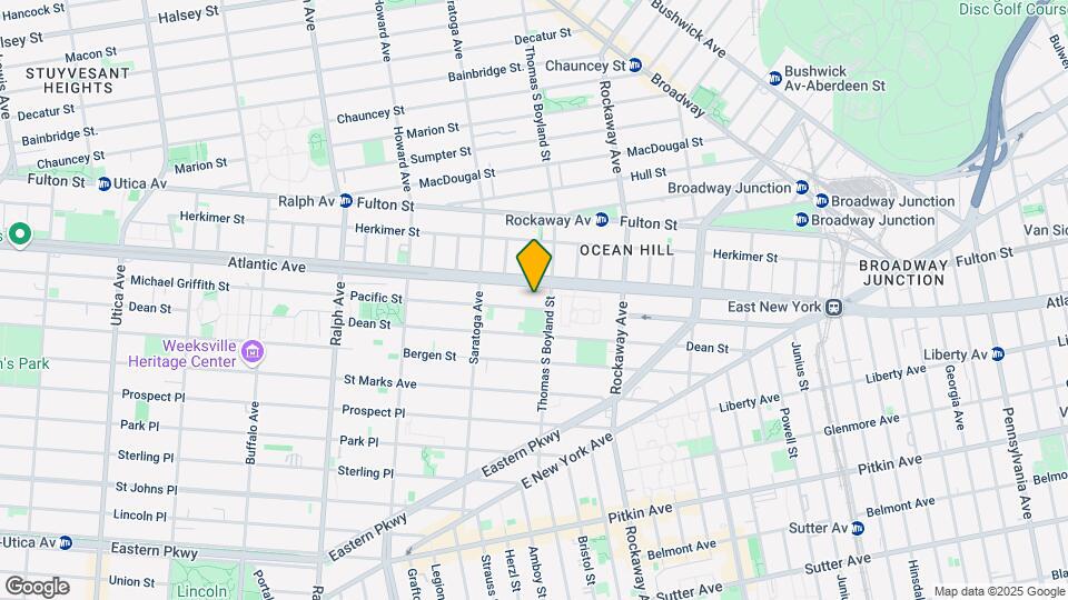 2175 Pacific Street Mapa y Detalles de la Ubicación