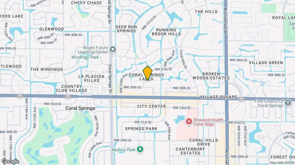 10120 NW 36th St Map and Location Details