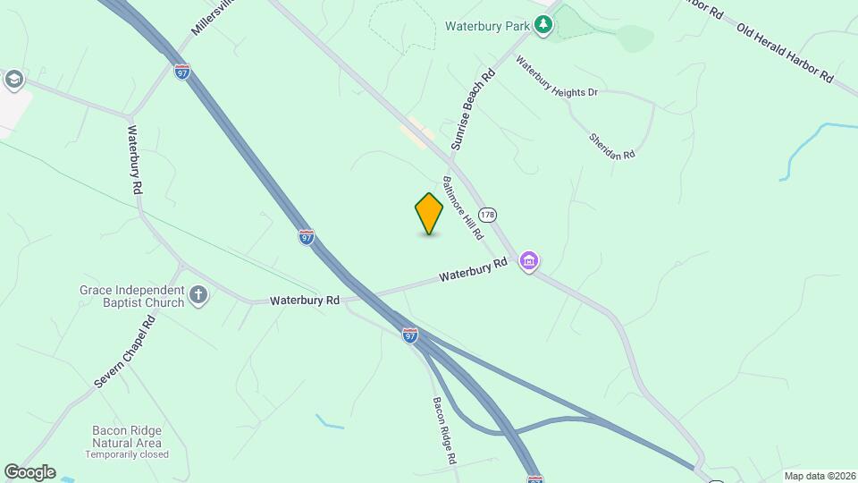 1334 Waterbury Rd Map and Location Details