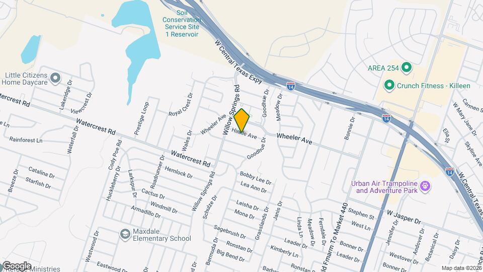 2102 Hinkle Ave, Unit B Mapa y Detalles de la Ubicación