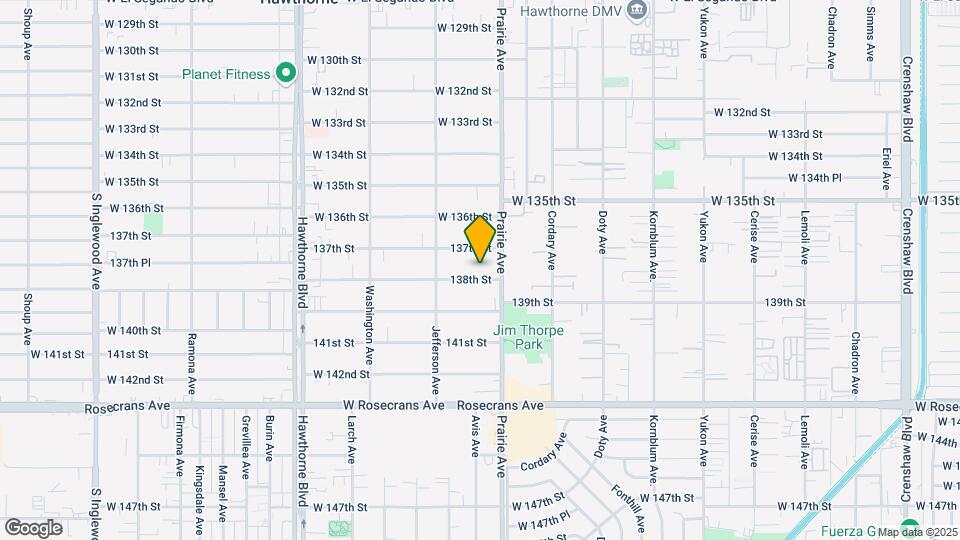 4039 W 138th St Map and Location Details