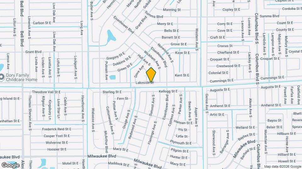 970 Lakeside Dr Map and Location Details