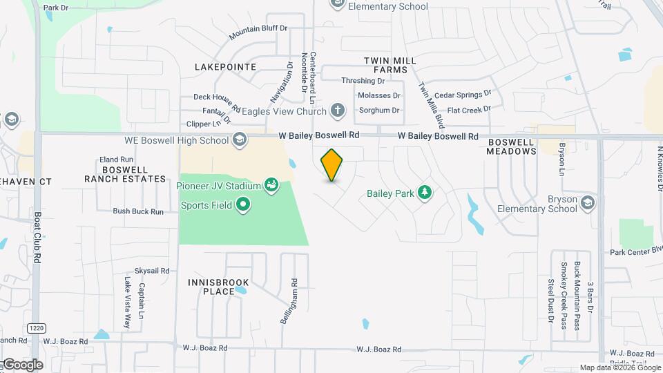 8517 Centerboard Ln Mapa y Detalles de la Ubicación