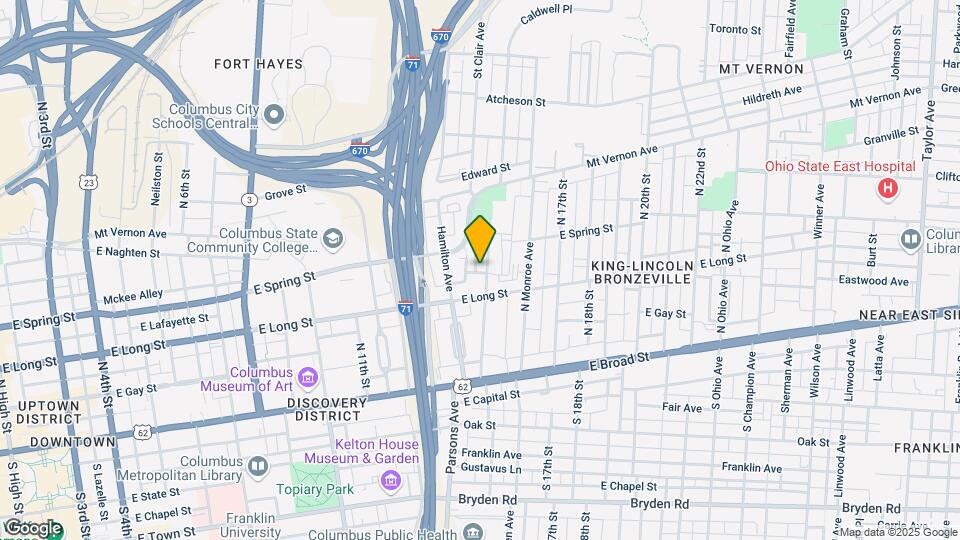163 N Garfield Ave Map and Location Details