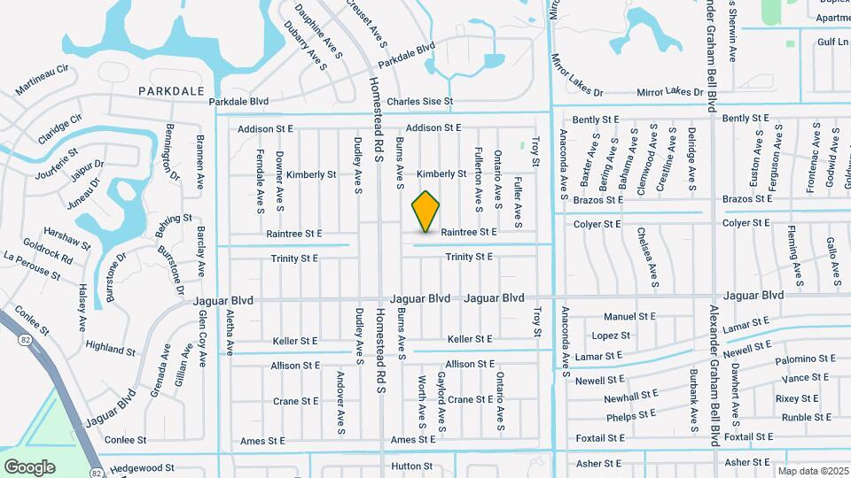 620 Raintree St E Map and Location Details