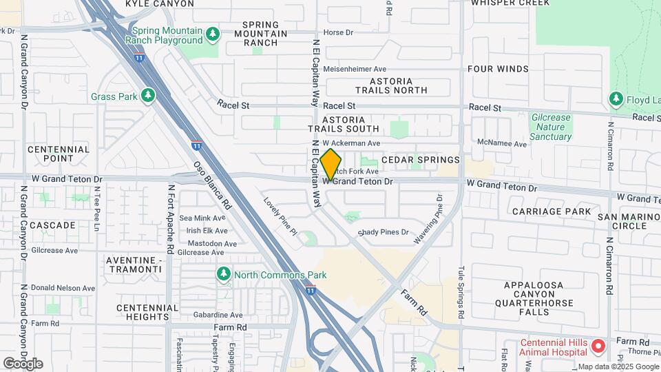 8748 W Majestic Pine Ave Map and Location Details