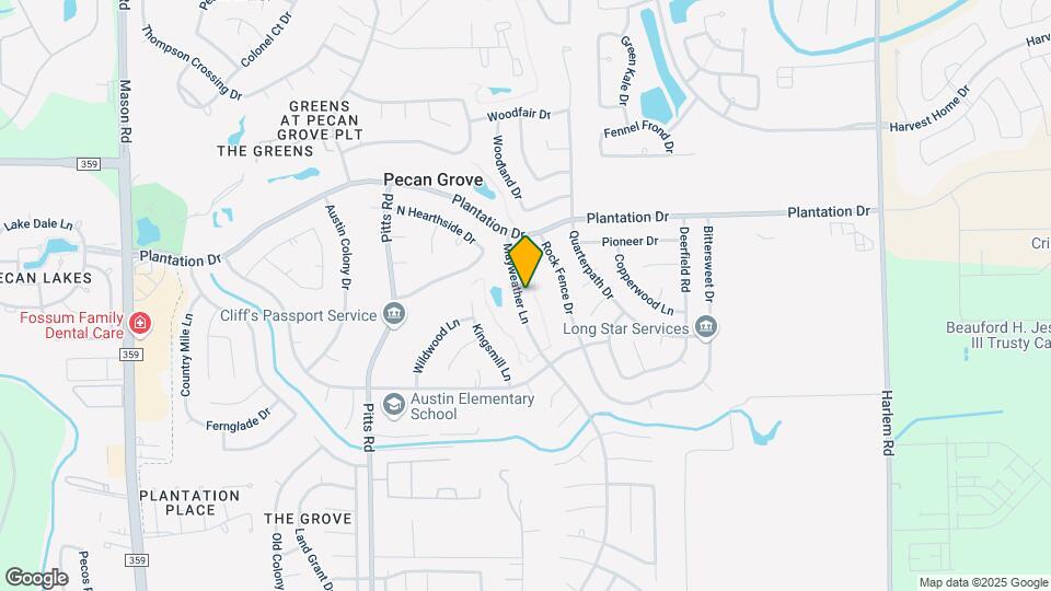 1830 Mayweather Ln Map and Location Details