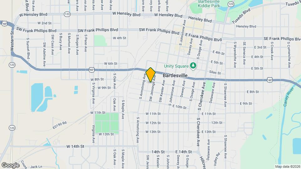 807 SW Jennings Ave Mapa y Detalles de la Ubicación