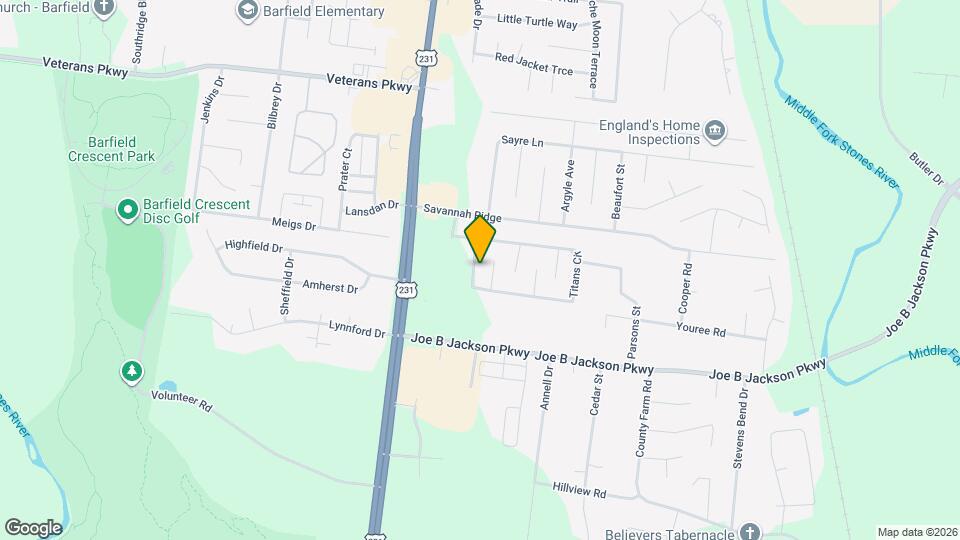 3323 Wycheck Ln Mapa y Detalles de la Ubicación