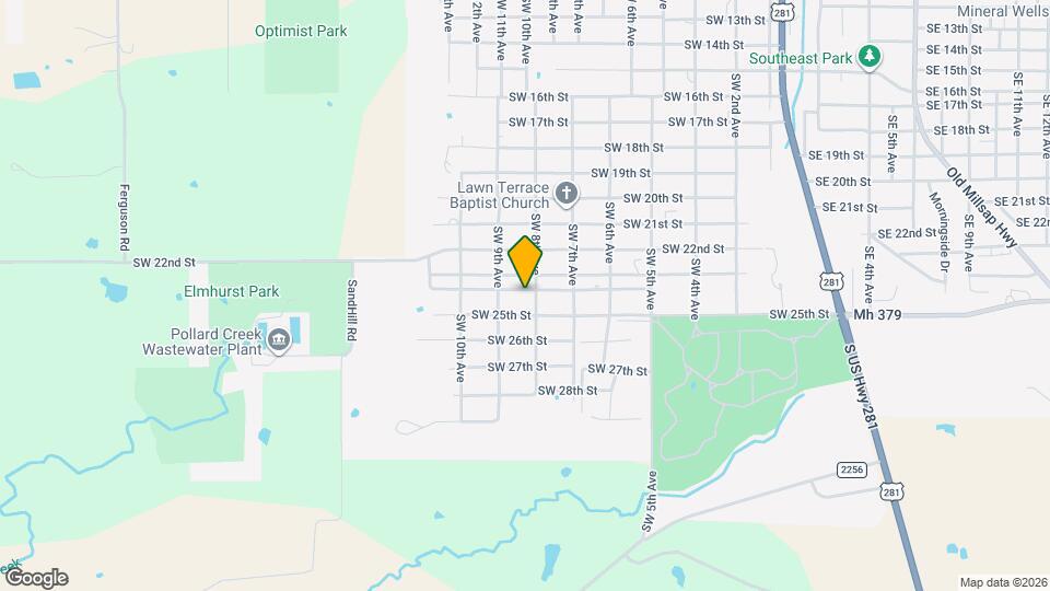 903 SW 24th St Map and Location Details
