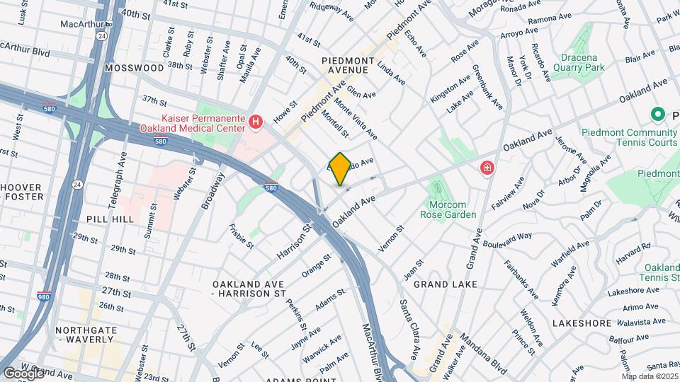 3751 Harrison St Map and Location Details