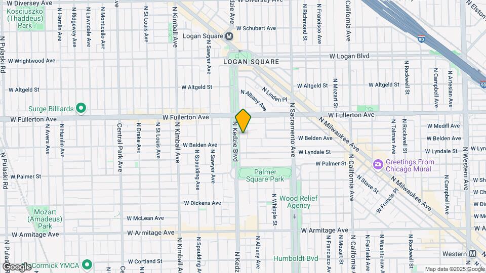 2315 N Kedzie Blvd, Unit 3145-2 Mapa y Detalles de la Ubicación