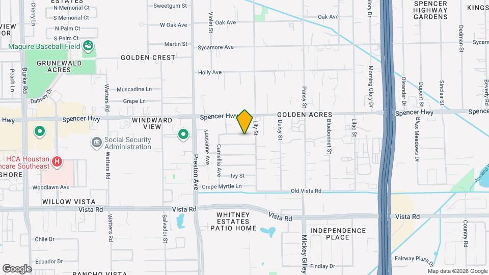 4908 Holly Park Dr Map and Location Details