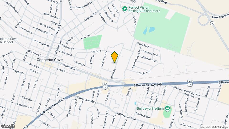 119 Wolfe Rd Map and Location Details