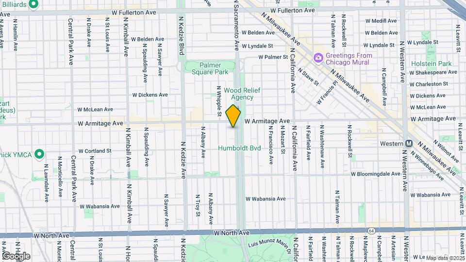1940 N Humboldt Blvd Map and Location Details