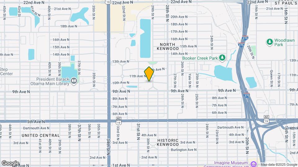 2918 10th Ave N Map and Location Details