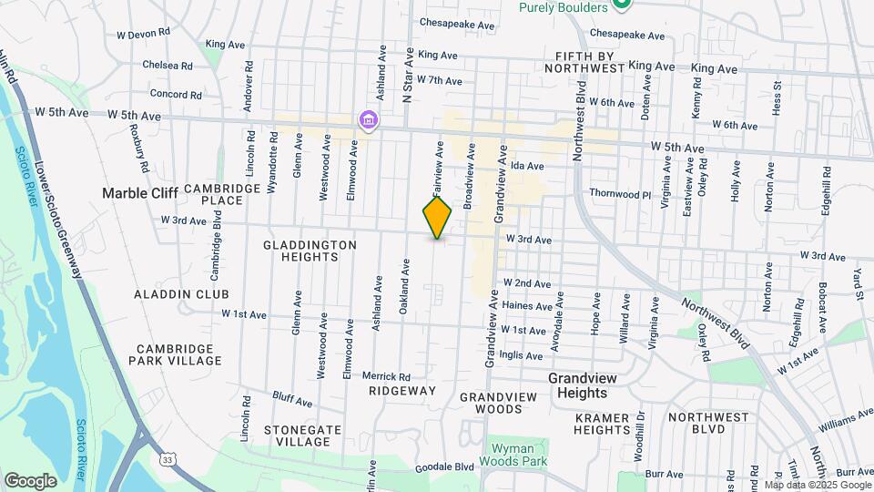 1346 Fairview Ave Mapa y Detalles de la Ubicación