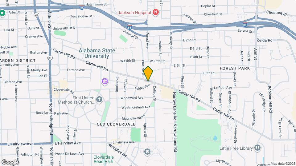 1363 Felder Ave Map and Location Details