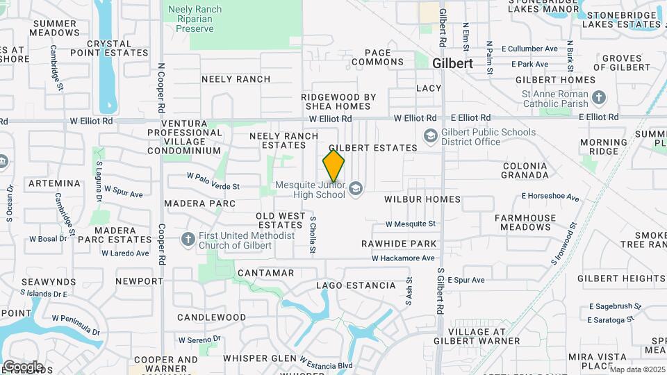 309 W Palo Verde St Map and Location Details