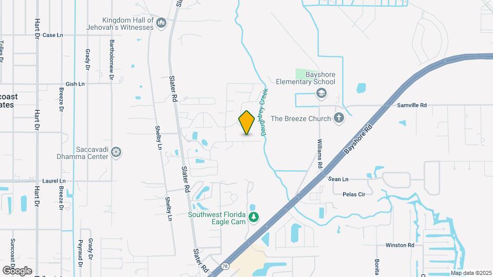 6661 Hidden Oaks Dr Map and Location Details