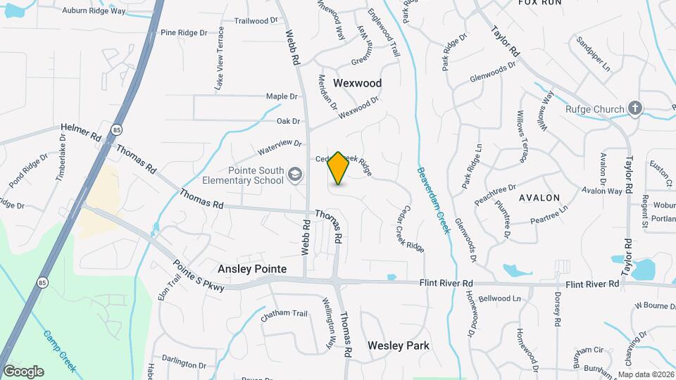 8546 Glendevon Ct Map and Location Details