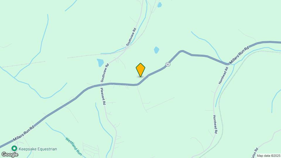 1512 Millers Run Rd Map and Location Details