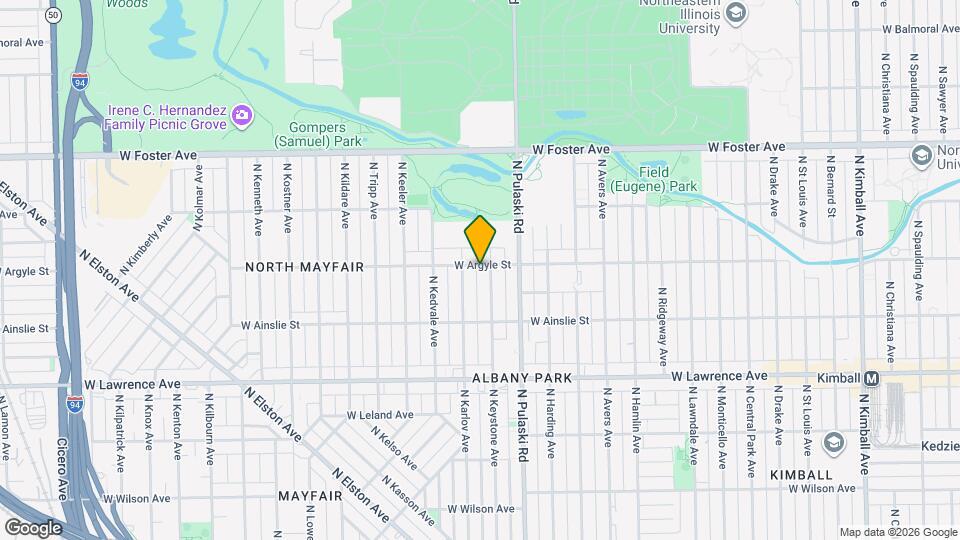 4045 W Argyle St Map and Location Details