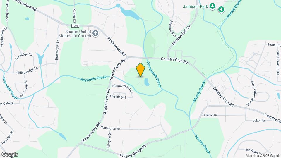 5603 Hydrangea St Map and Location Details