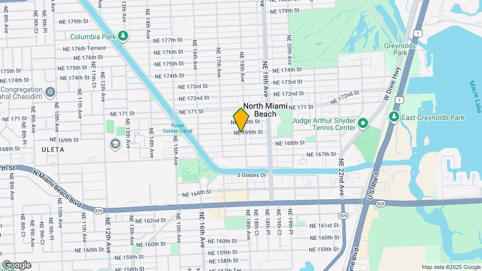 1788 NE 169th St Map and Location Details