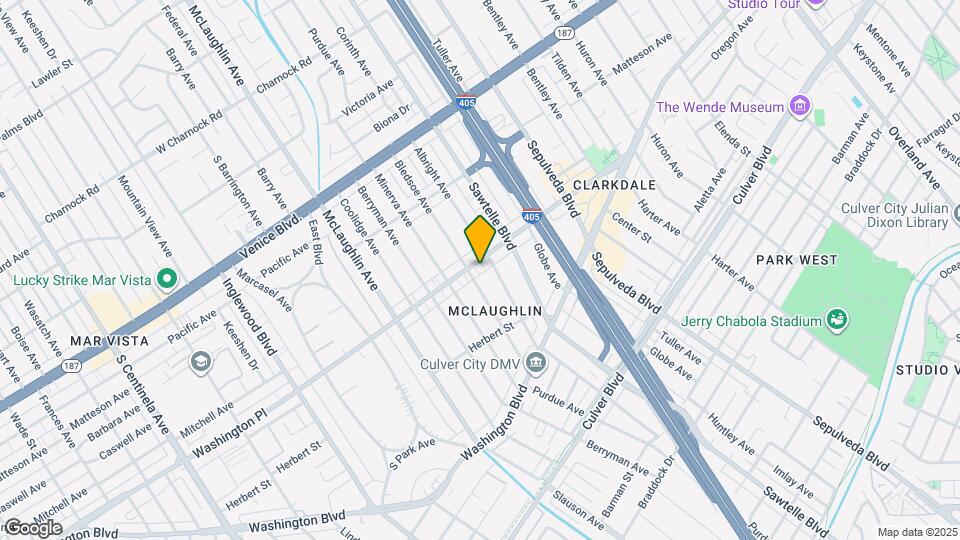 11368 Washington Pl, Unit A Mapa y Detalles de la Ubicación