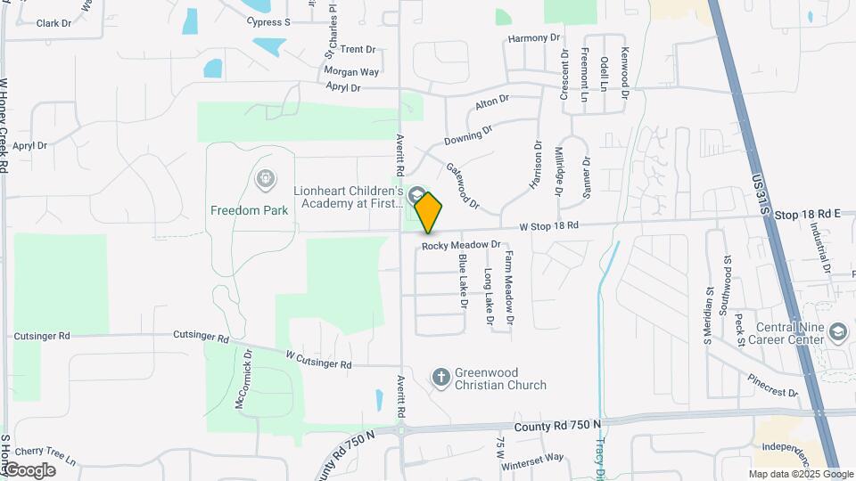 656 Rocky Meadow Dr Mapa y Detalles de la Ubicación