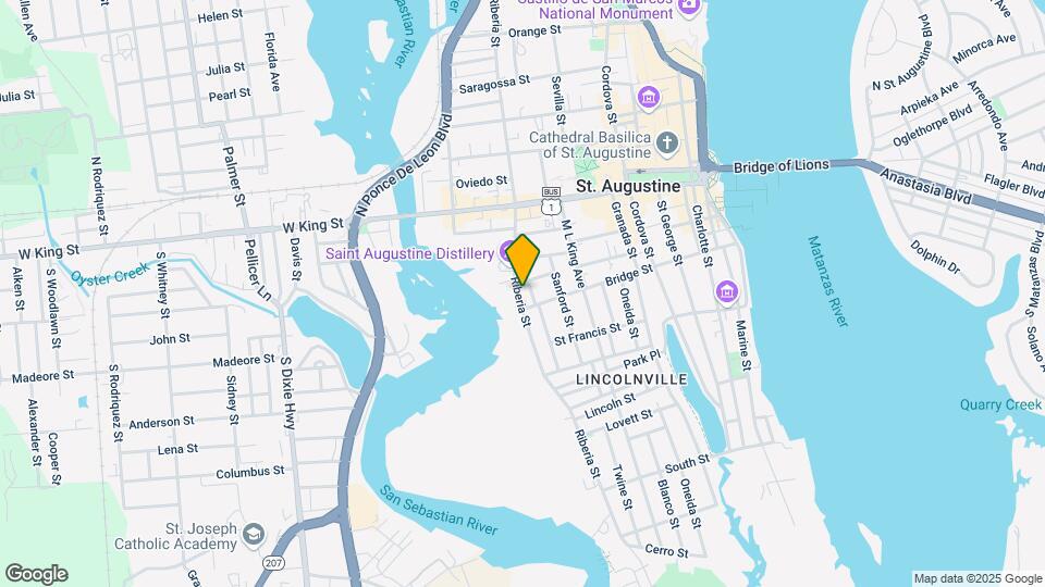 137 Riberia St Map and Location Details