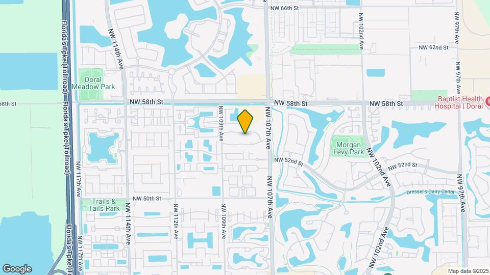 5630 NW 107th Ave Mapa y Detalles de la Ubicación