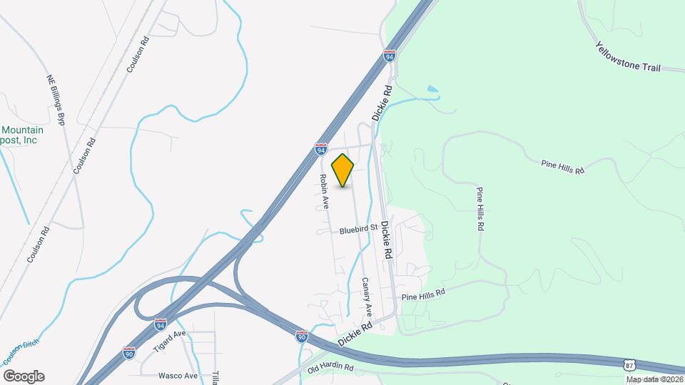 1848 Canary Ave Map and Location Details