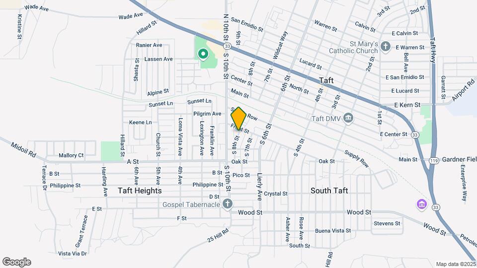 322 S 8th St Map and Location Details