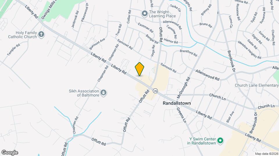 9124 Liberty Rd Mapa y Detalles de la Ubicación