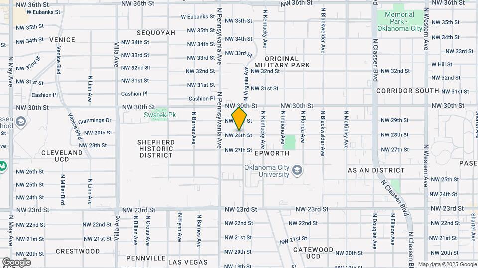 2004 NW 28th St Map and Location Details