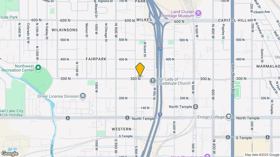 778 N 300 W Map and Location Details