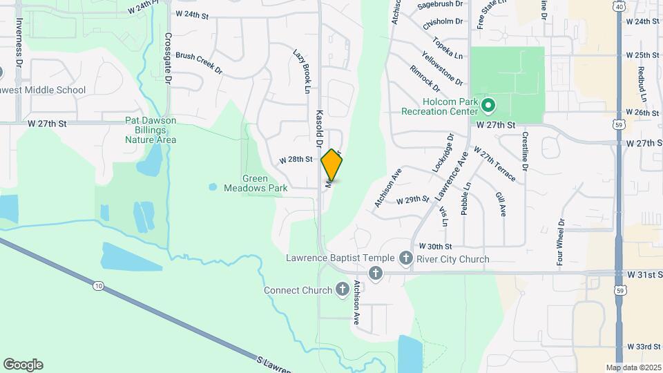 2828 Meadow Dr Map and Location Details
